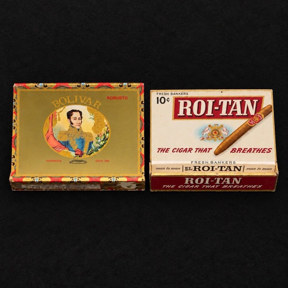 Vintage Boulevard & Rotan Decorative Signs / Wall Plaques